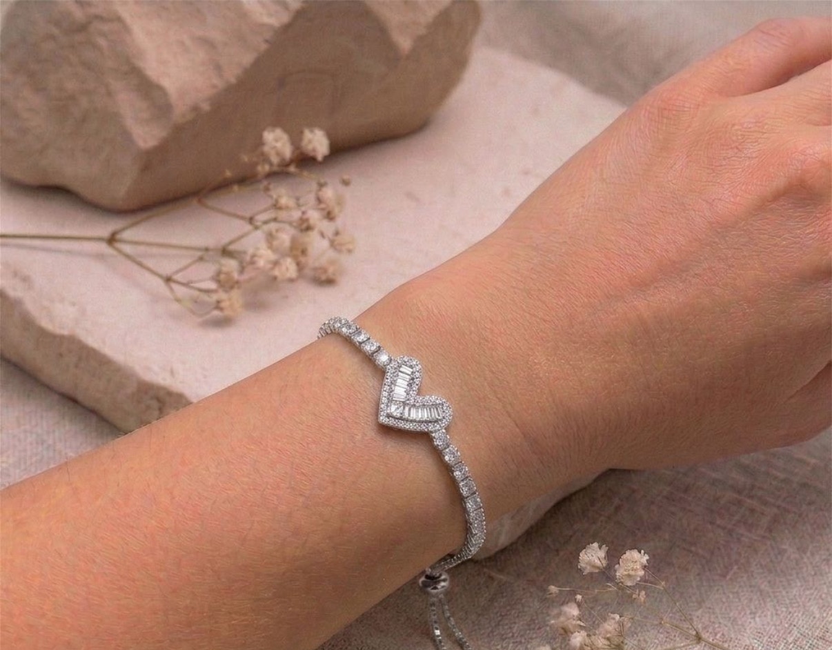 Adjustable Bracelets - Silver (SYBR-24)