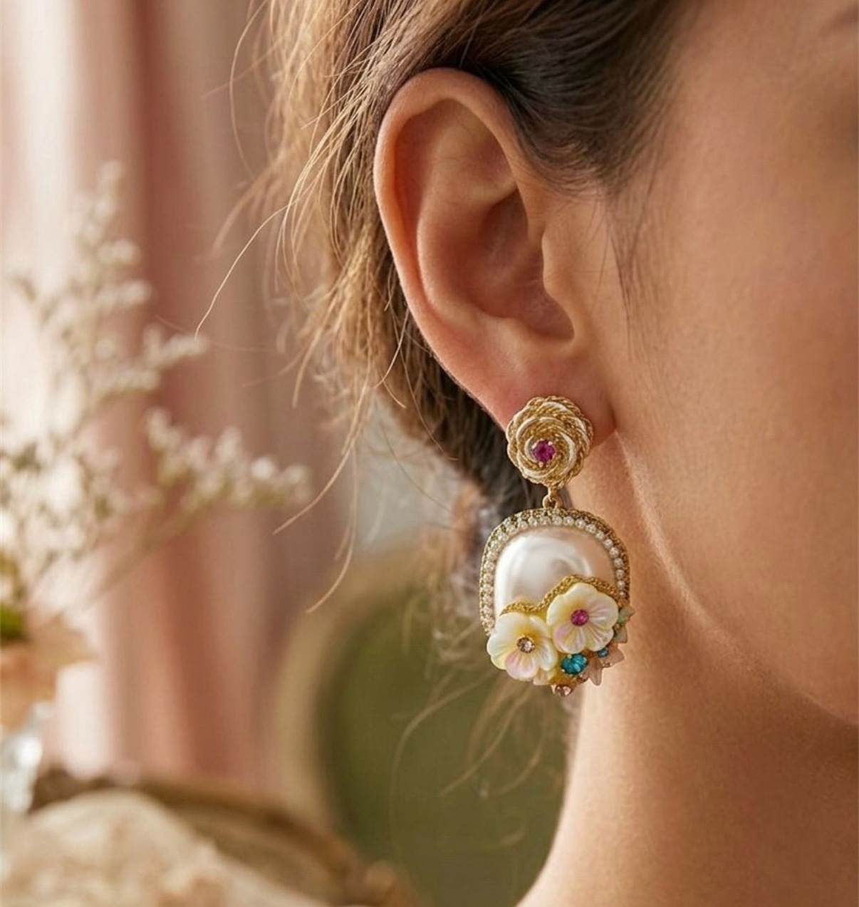 Crystal Earrings - Long Earrings (CRER-132)