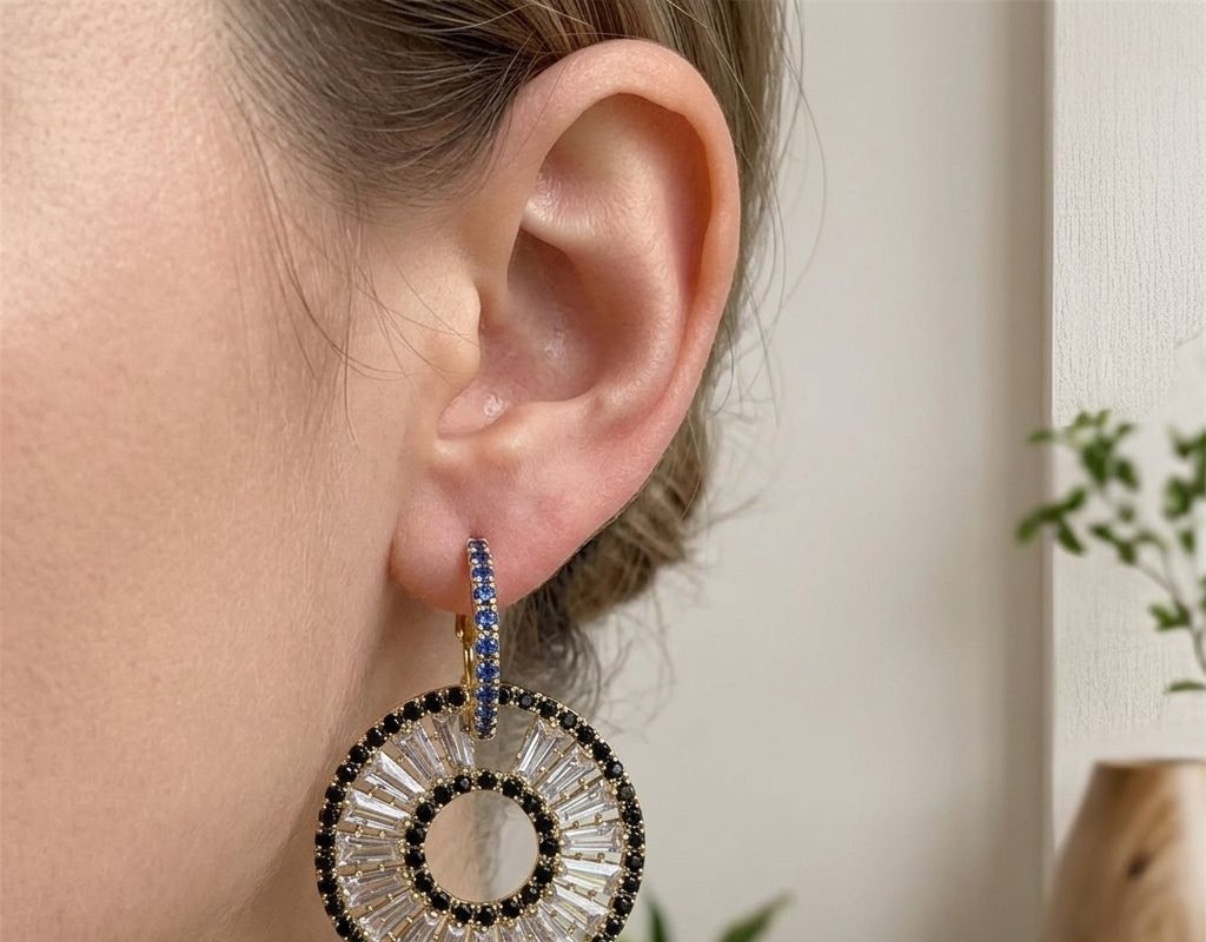 Crystal Earrings - Long Earrings (CRER-137)