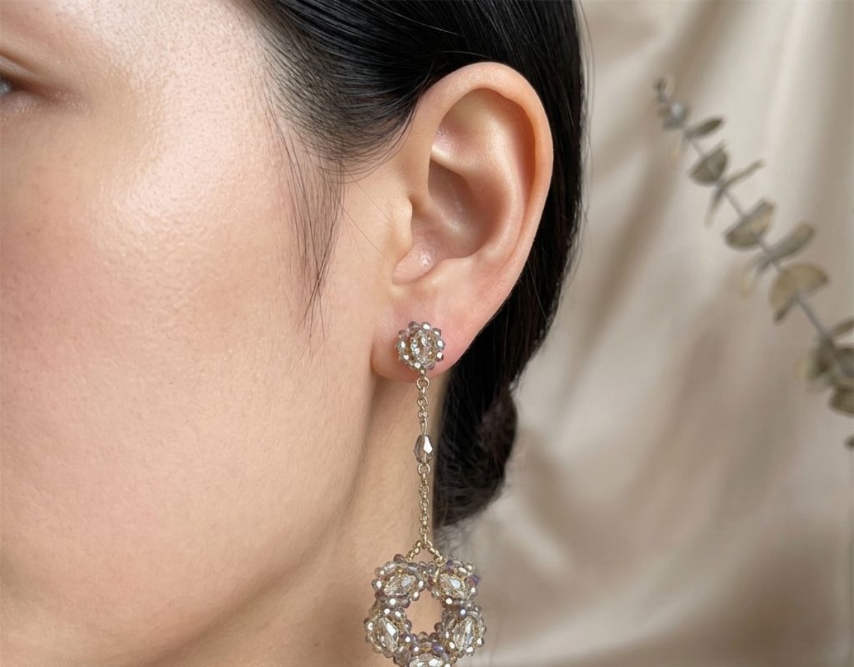 Crystal Earrings - Long Earrings (CRER-154)