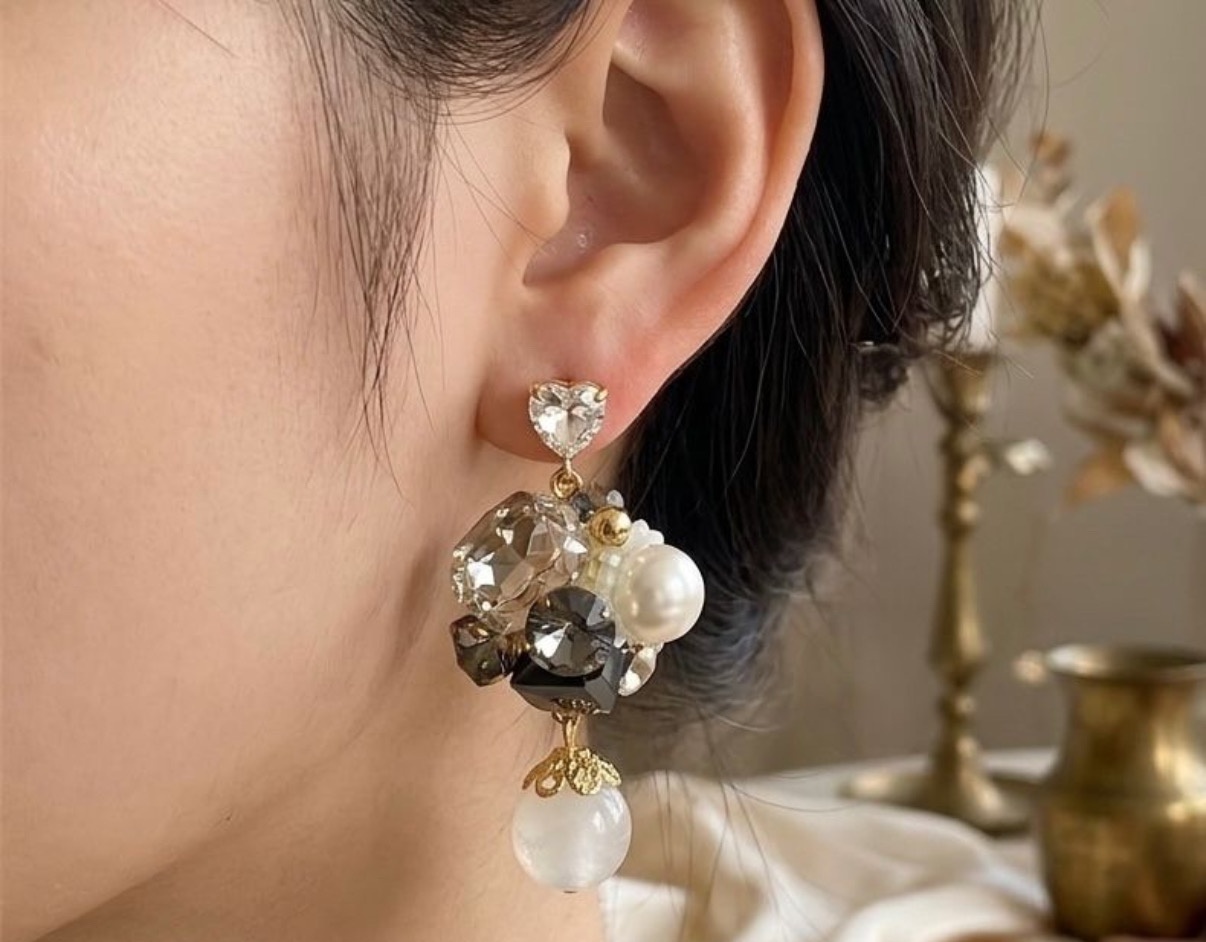 Crystal Earrings - Long Earrings (CRER-79)