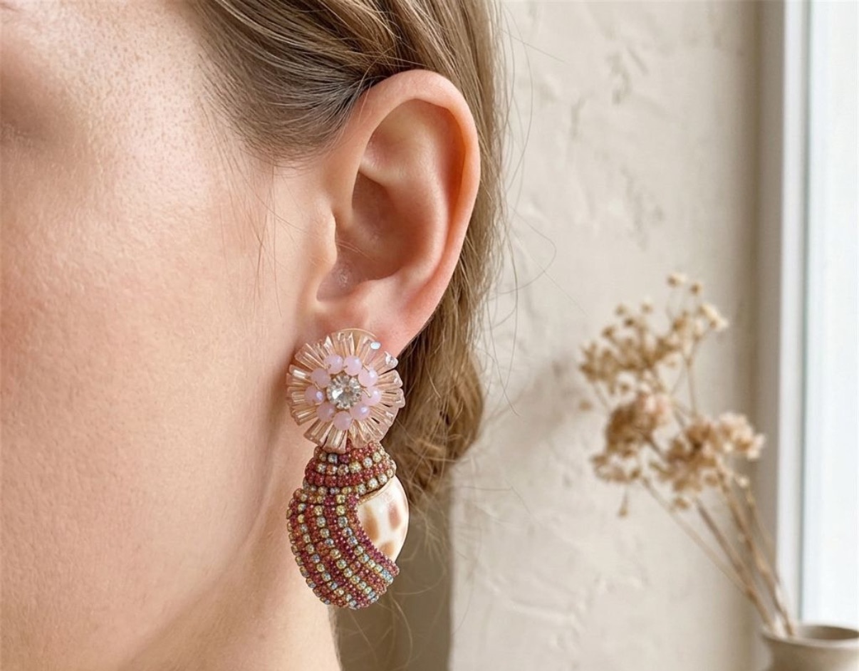Crystal Earrings - Long Earrings (CRER-82)