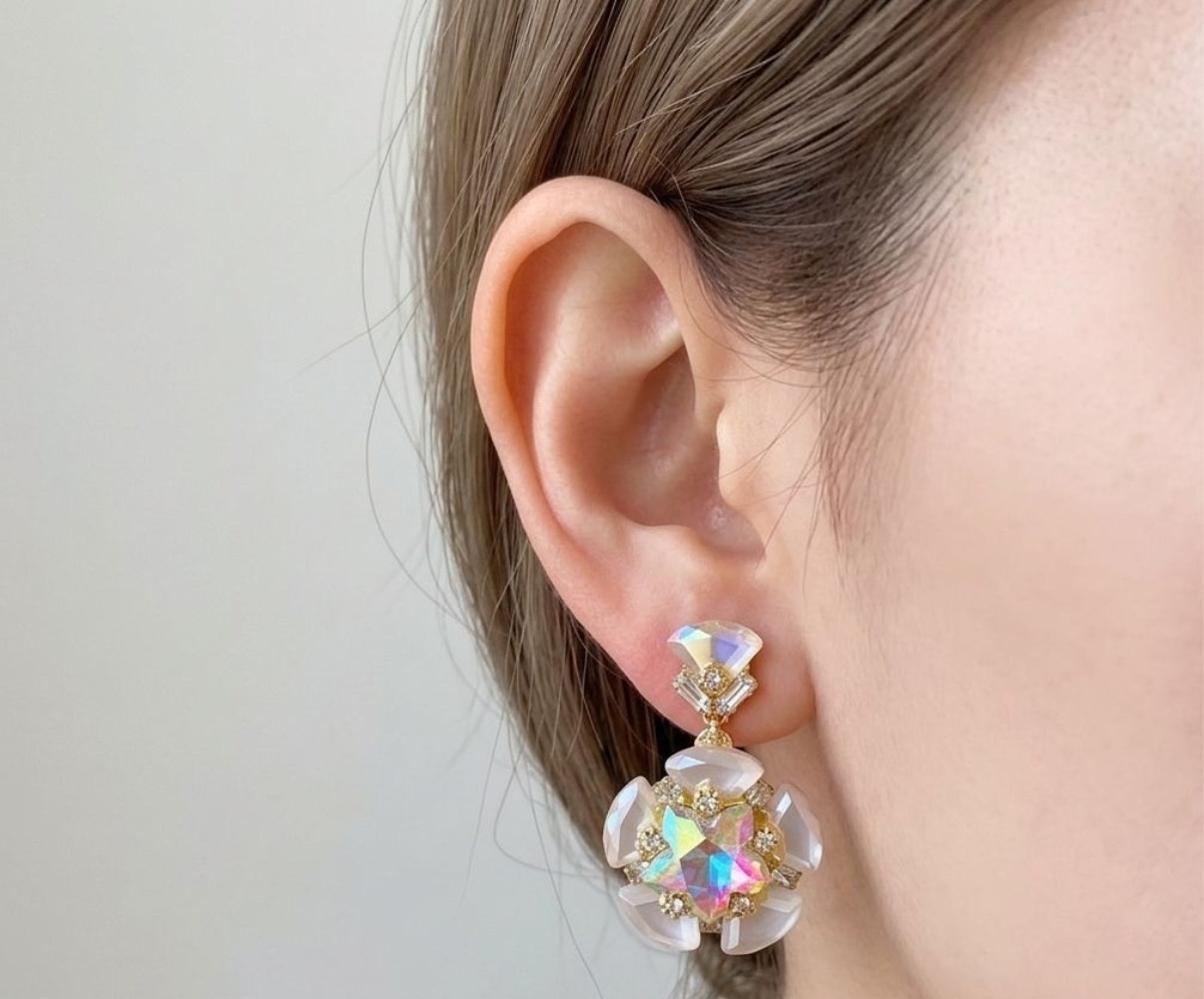 Crystal Earrings - Long Earrings (CRER-83)