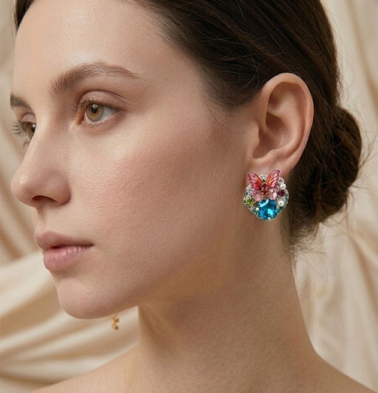 Crystal Earrings - Tops (CRER-18)