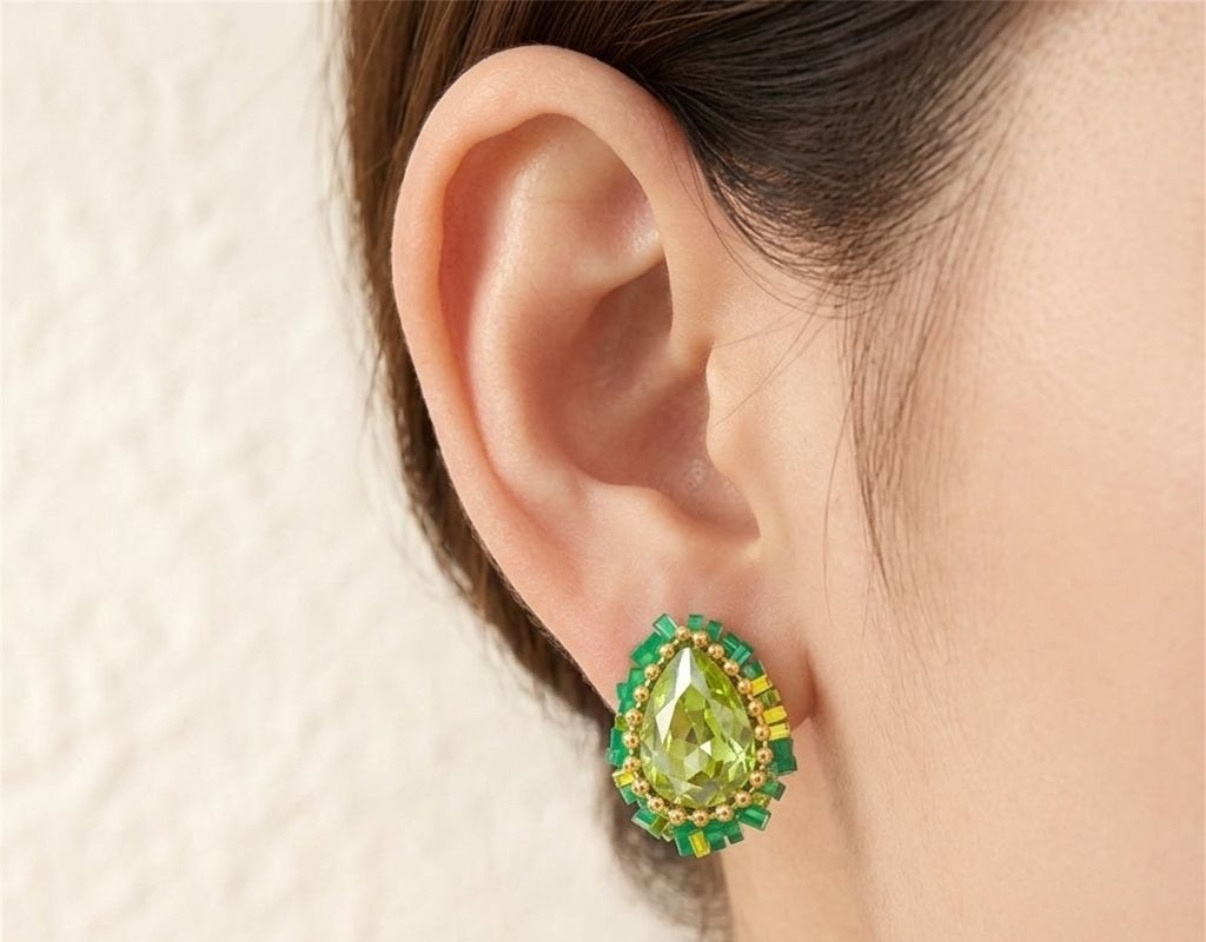 Crystal Earrings - Tops (CRER-19)
