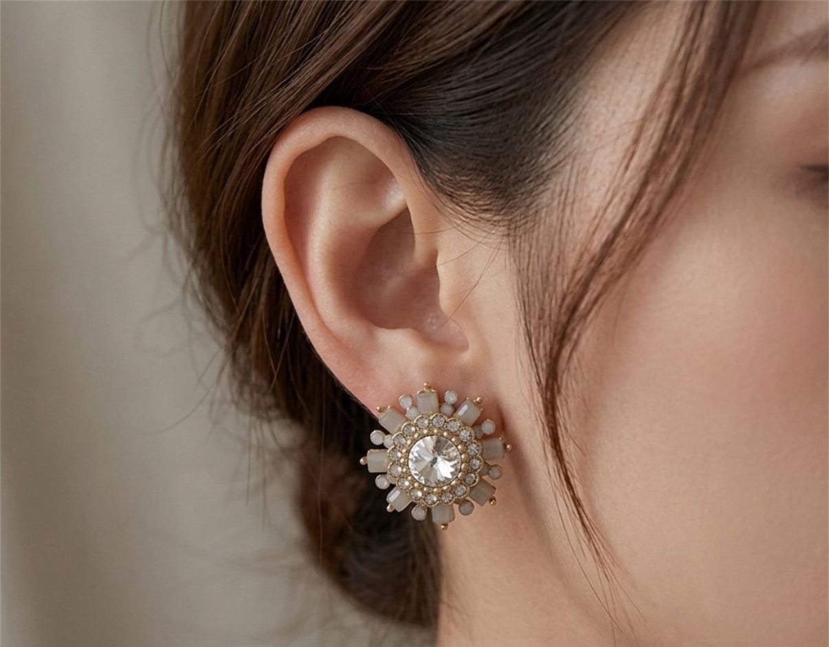 Crystal Earrings - Tops (CRER-20)