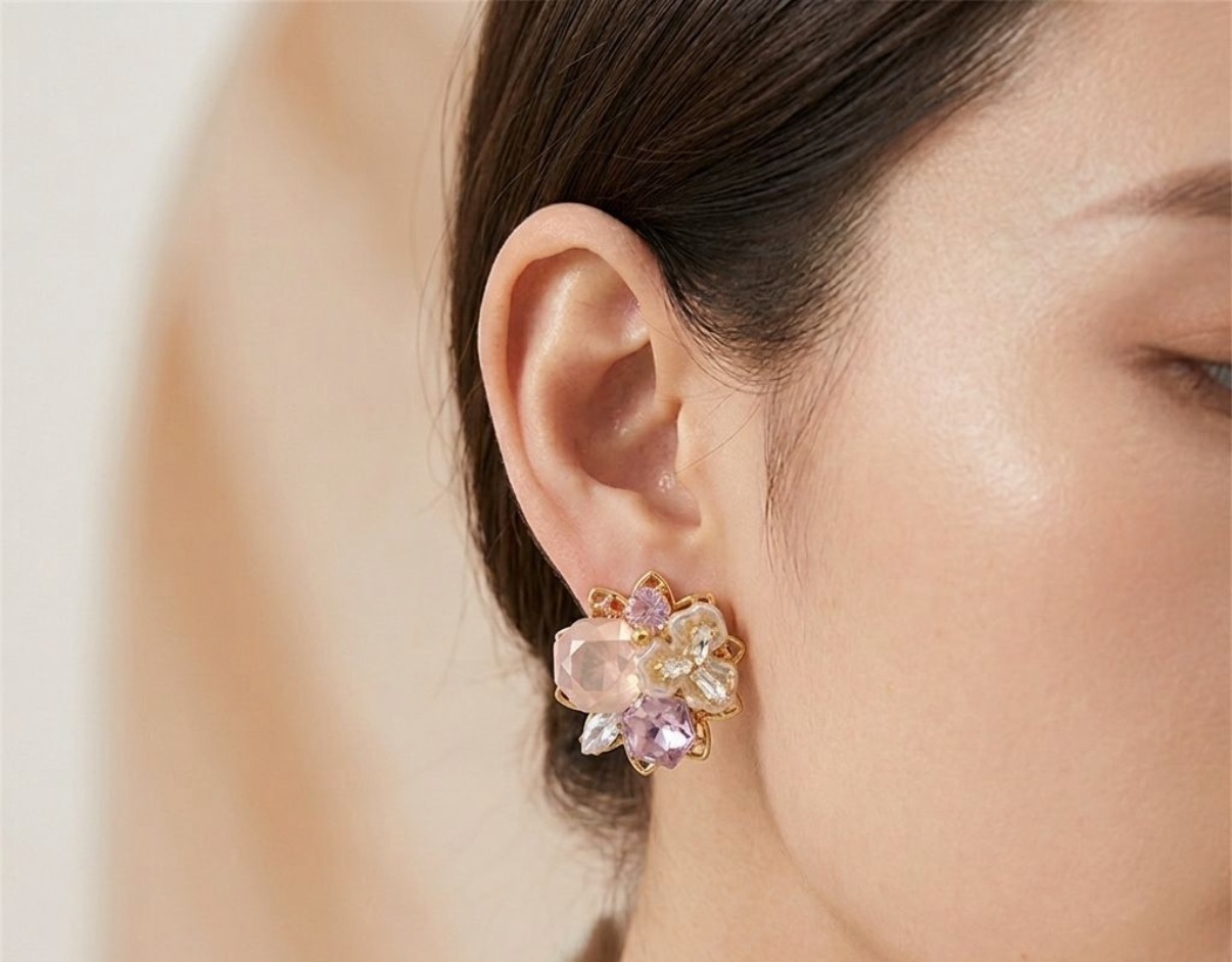 Crystal Earrings - Tops (CRER-28)