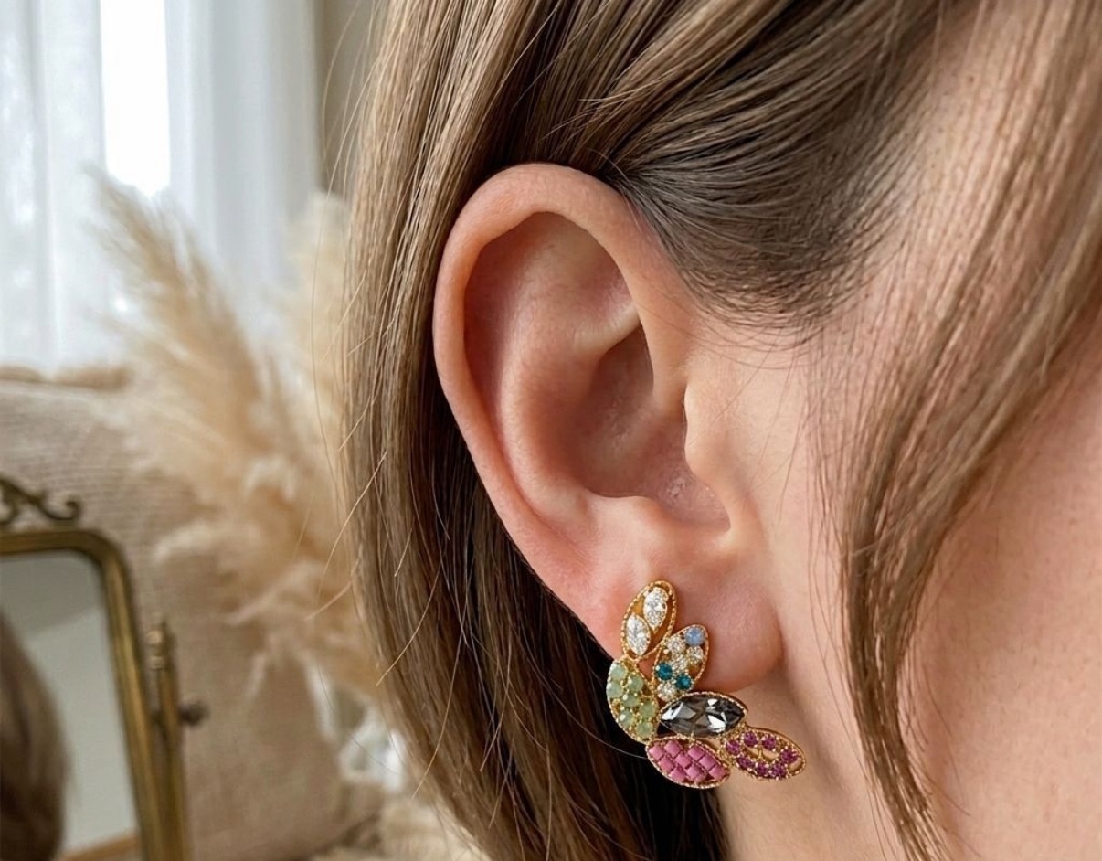 Crystal Earrings - Tops (CRER-30)