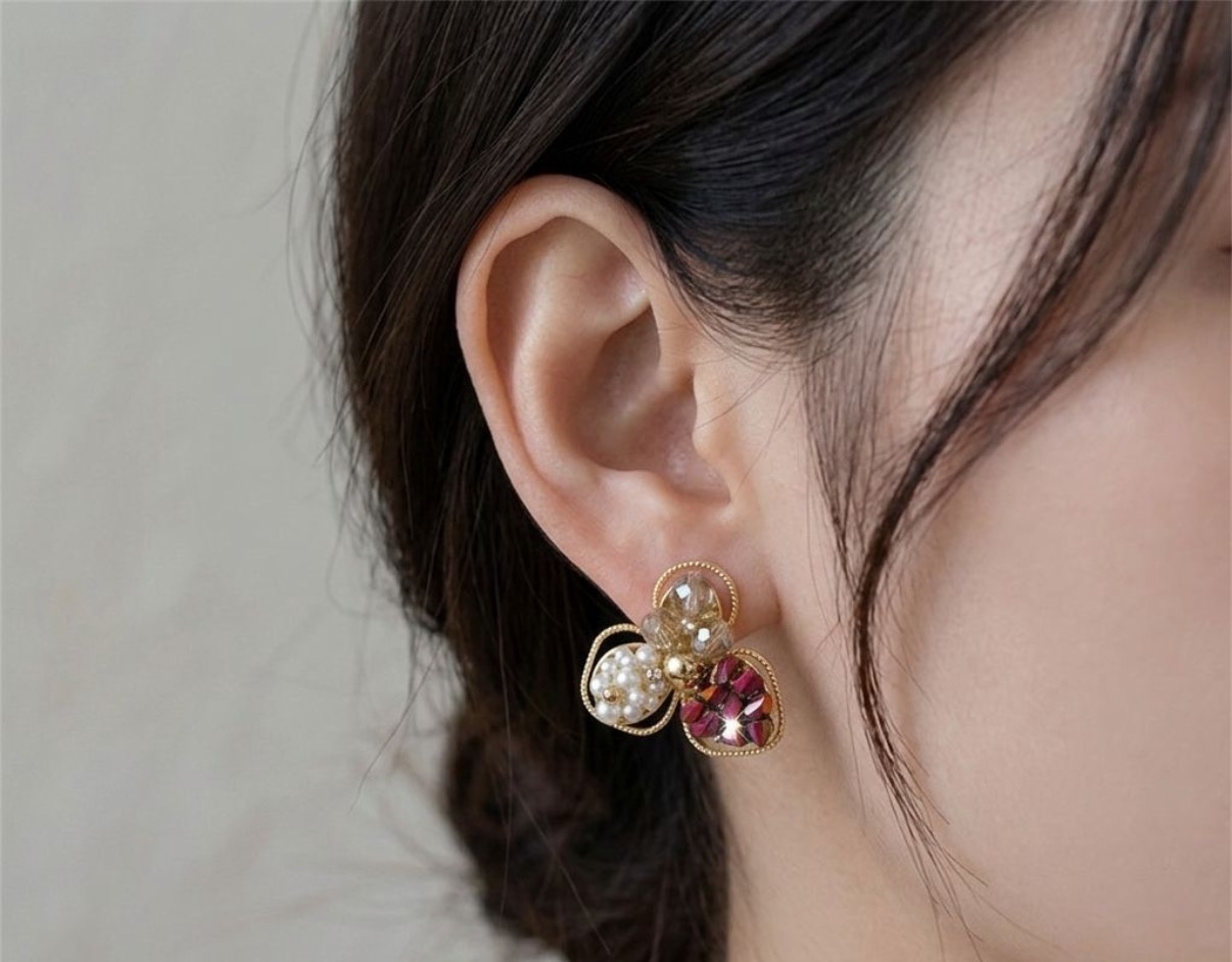 Crystal Earrings - Tops (CRER-34)