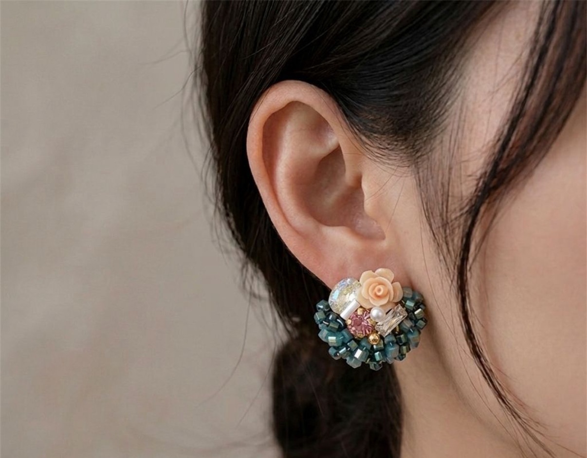 Crystal Earrings - Tops (CRER-35)