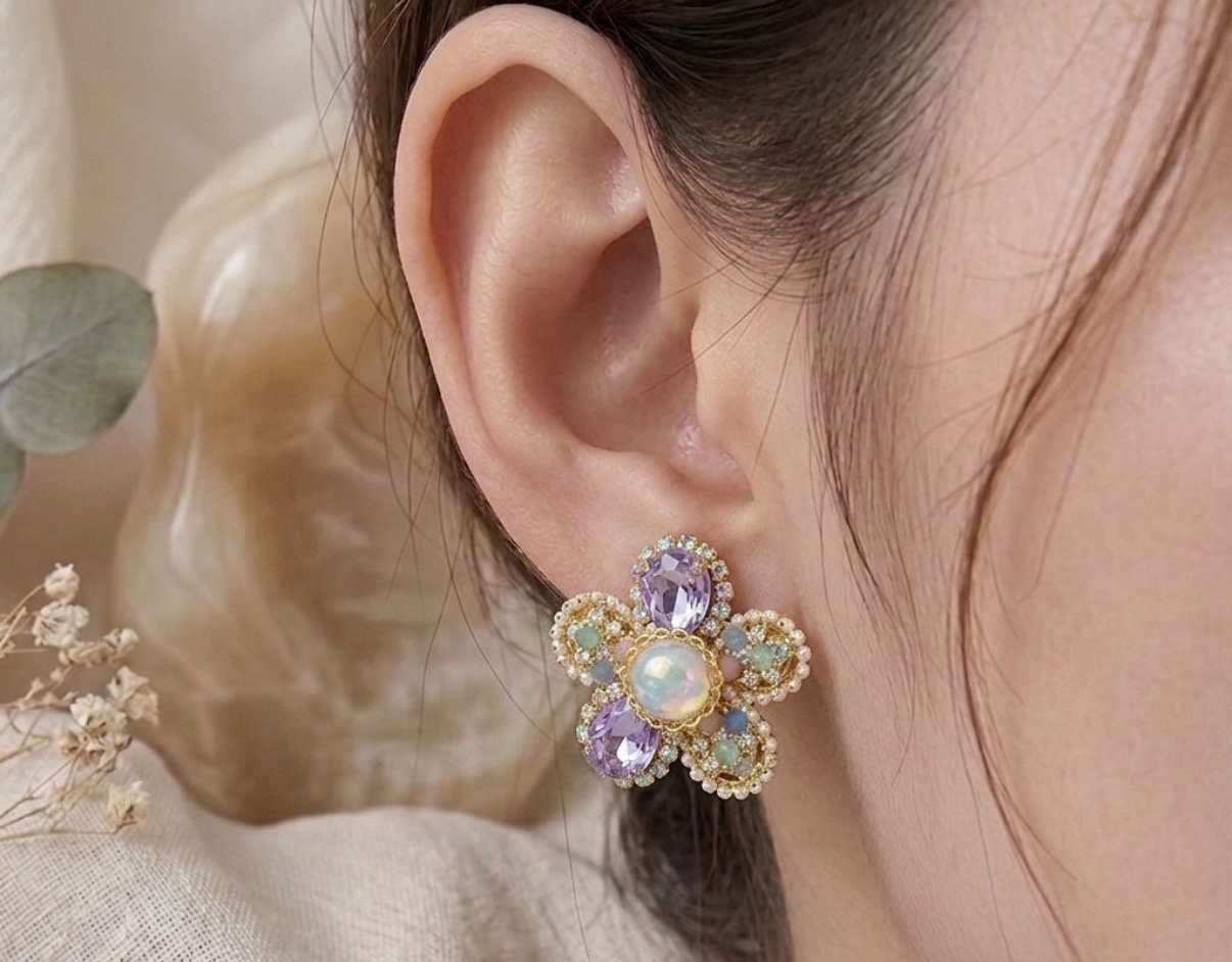 Crystal Earrings - Tops (CRER-40)