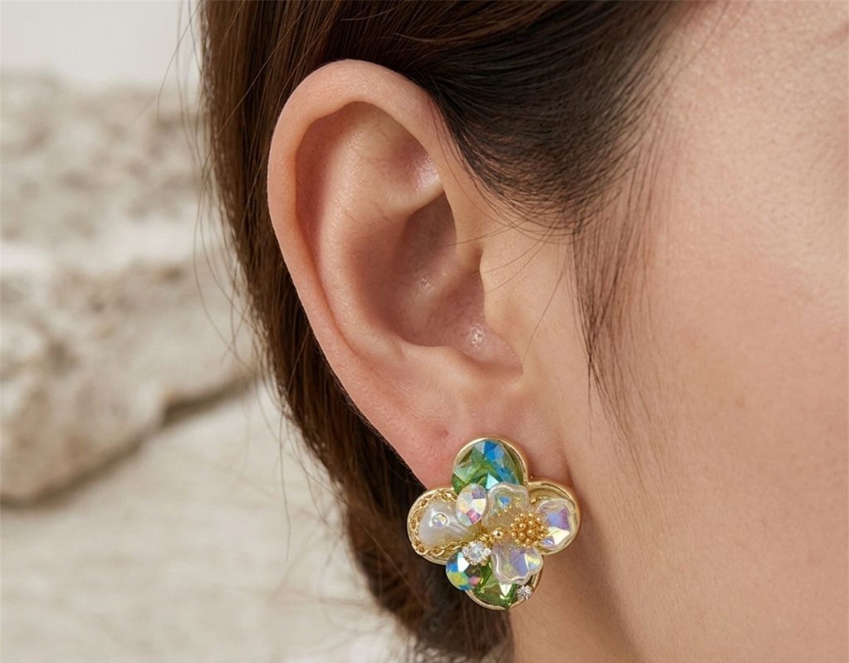 Crystal Earrings - Tops (CRER-5)