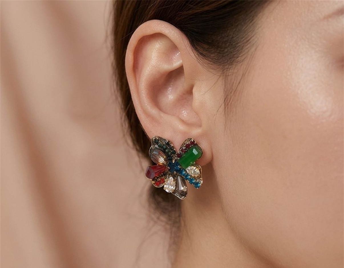 Crystal Earrings - Tops (CRER-51)