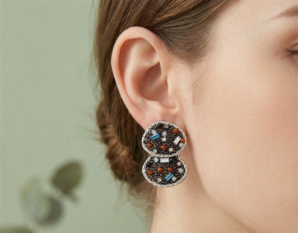 Crystal Earrings - Tops (CRER-71)
