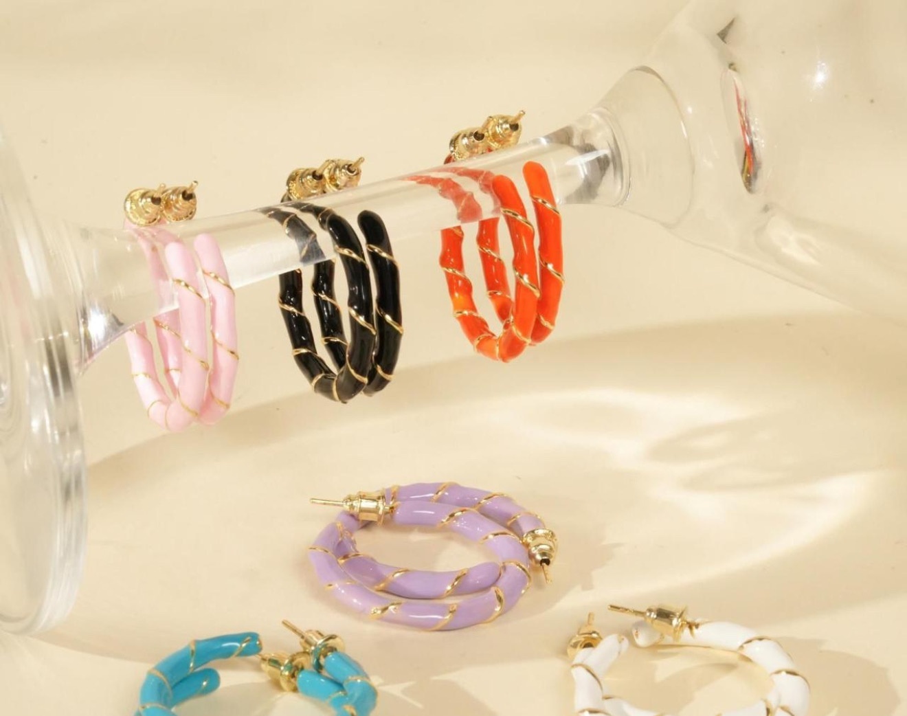 Meenakari Bali Hoops (MBER-11)