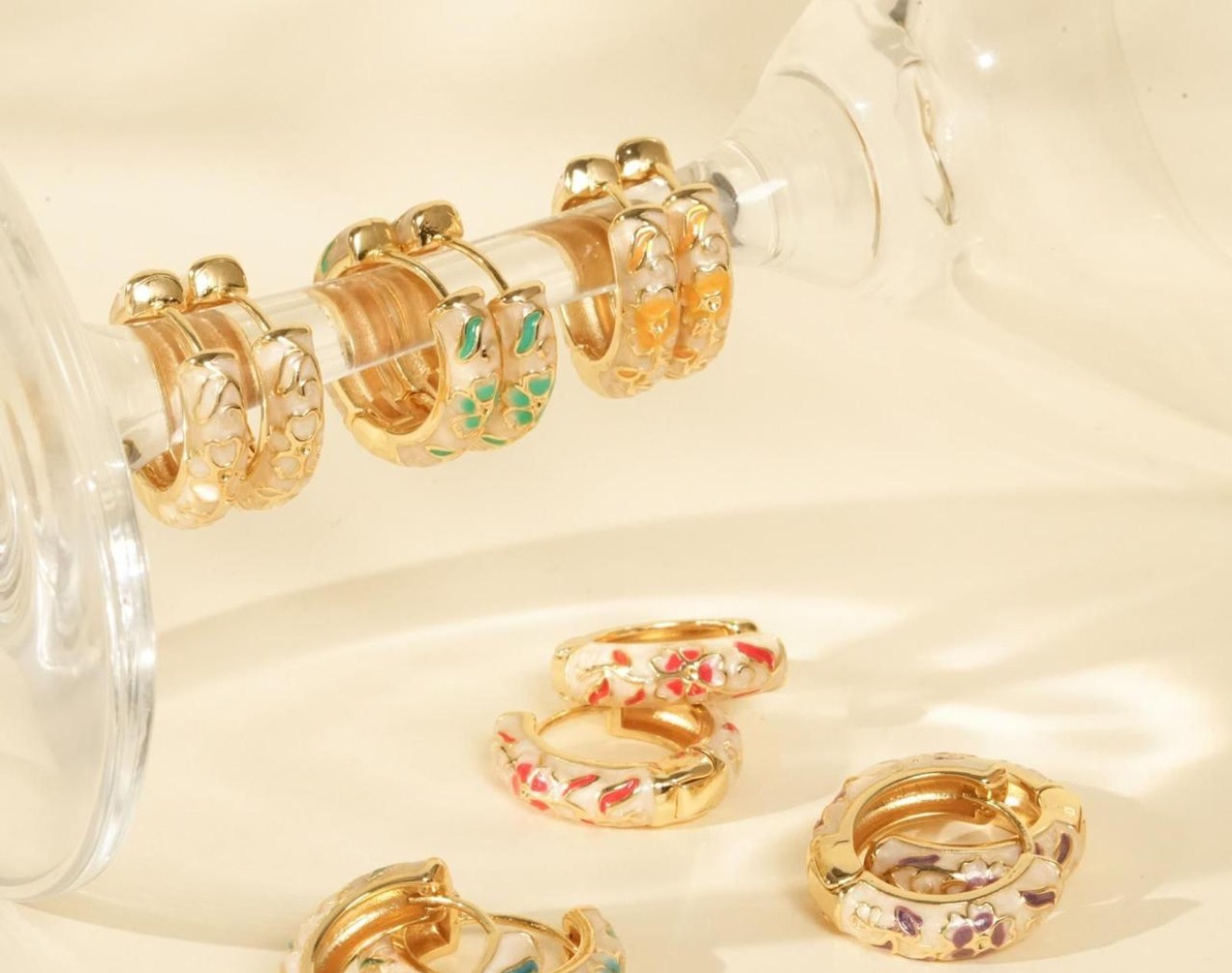 Meenakari Bali Hoops (MBER-16)