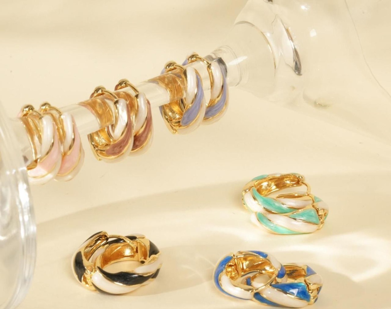 Meenakari Bali Hoops (MBER-18)