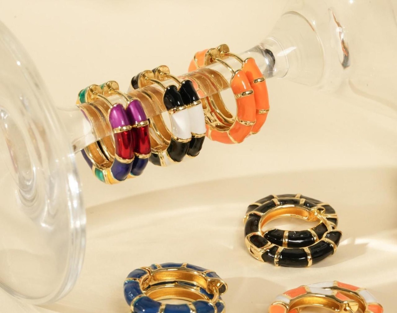 Meenakari Bali Hoops (MBER-21)