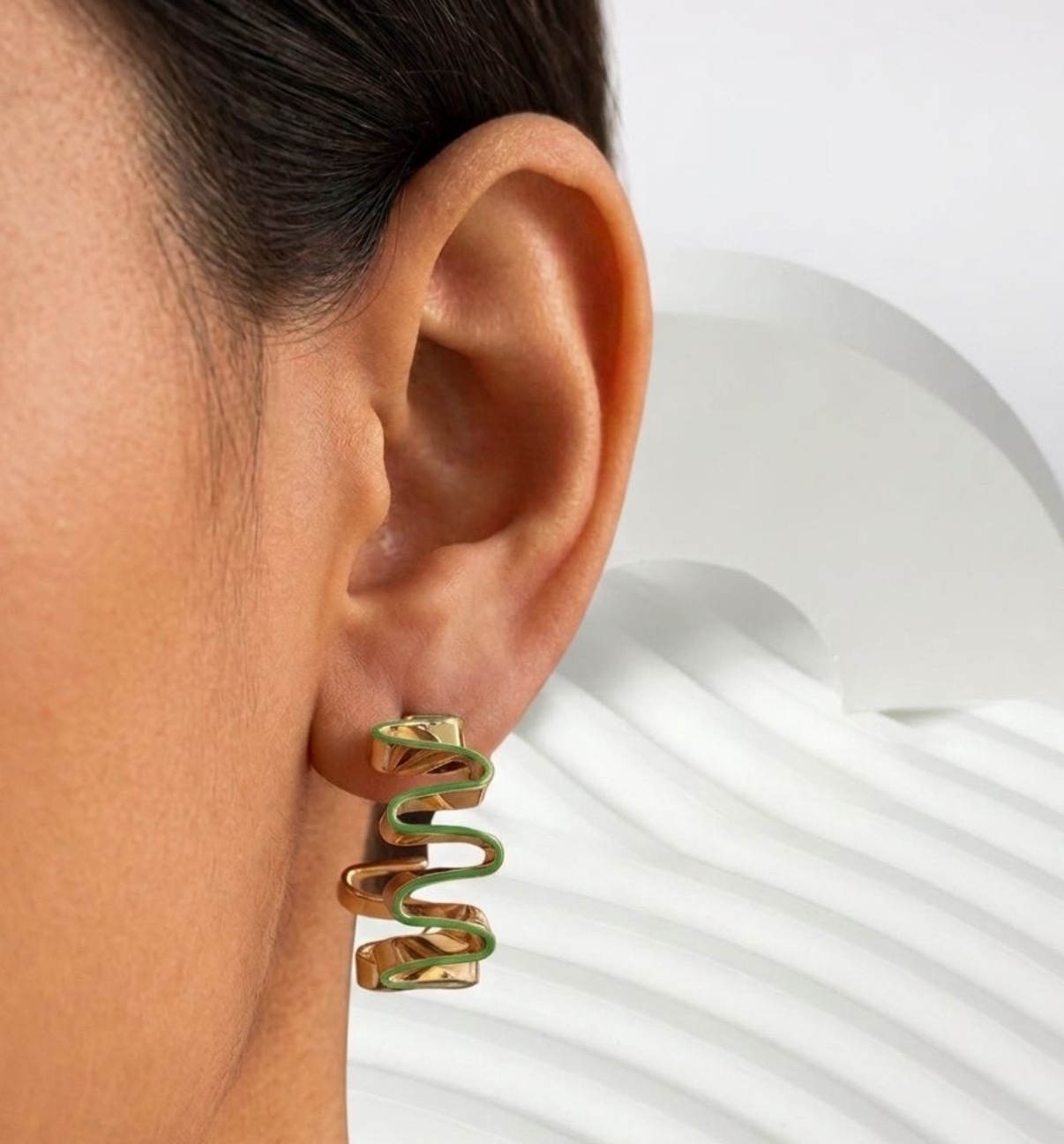 Meenakari Earrings (UNER-40)