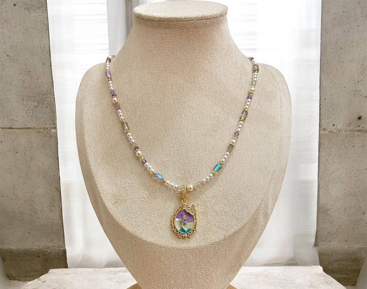 Pearl Mala (PMNK-40)