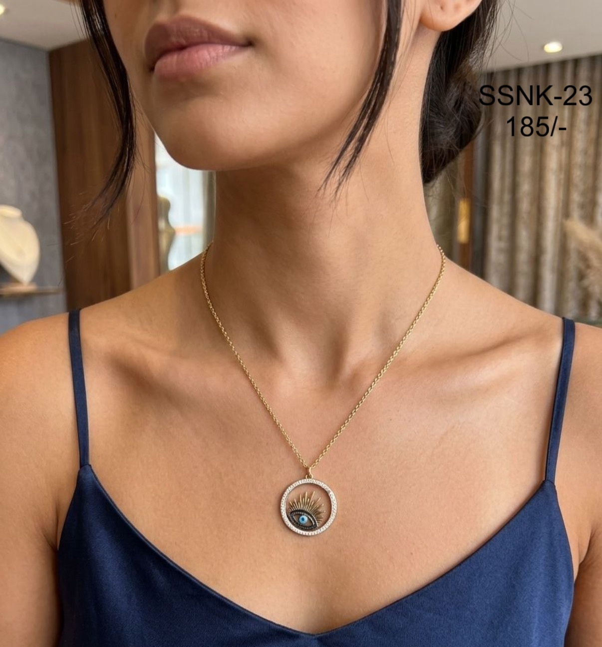 SS Chain Pendants (SSNK-23)