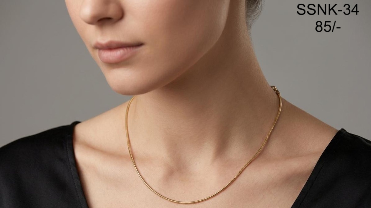 SS Chain Pendants (SSNK-34)