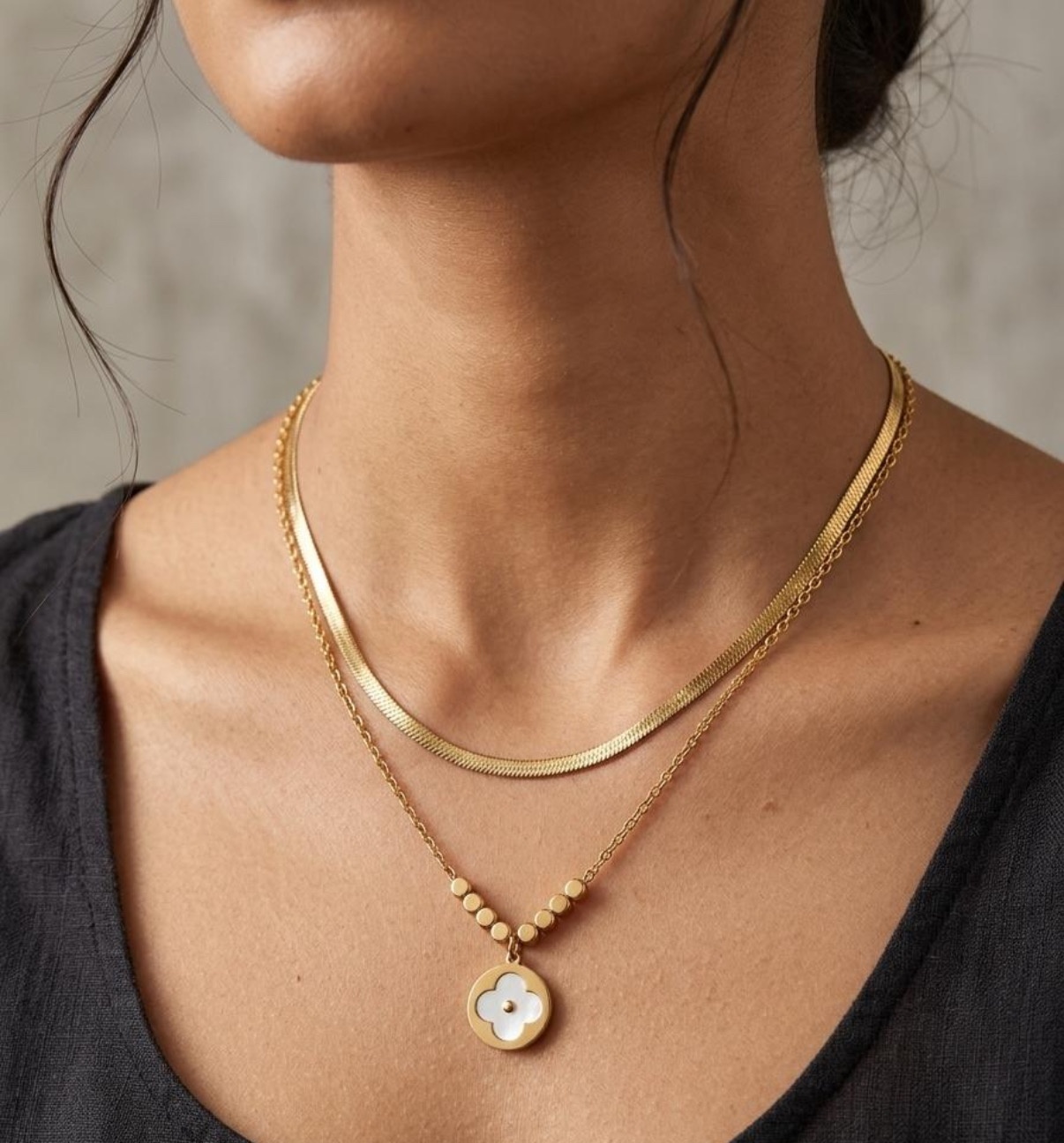 SS Chain Pendants (SSNK-37)