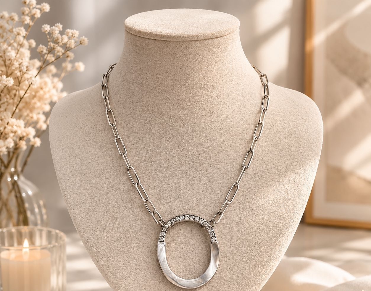 SS Chain Pendants (SSNK-61)
