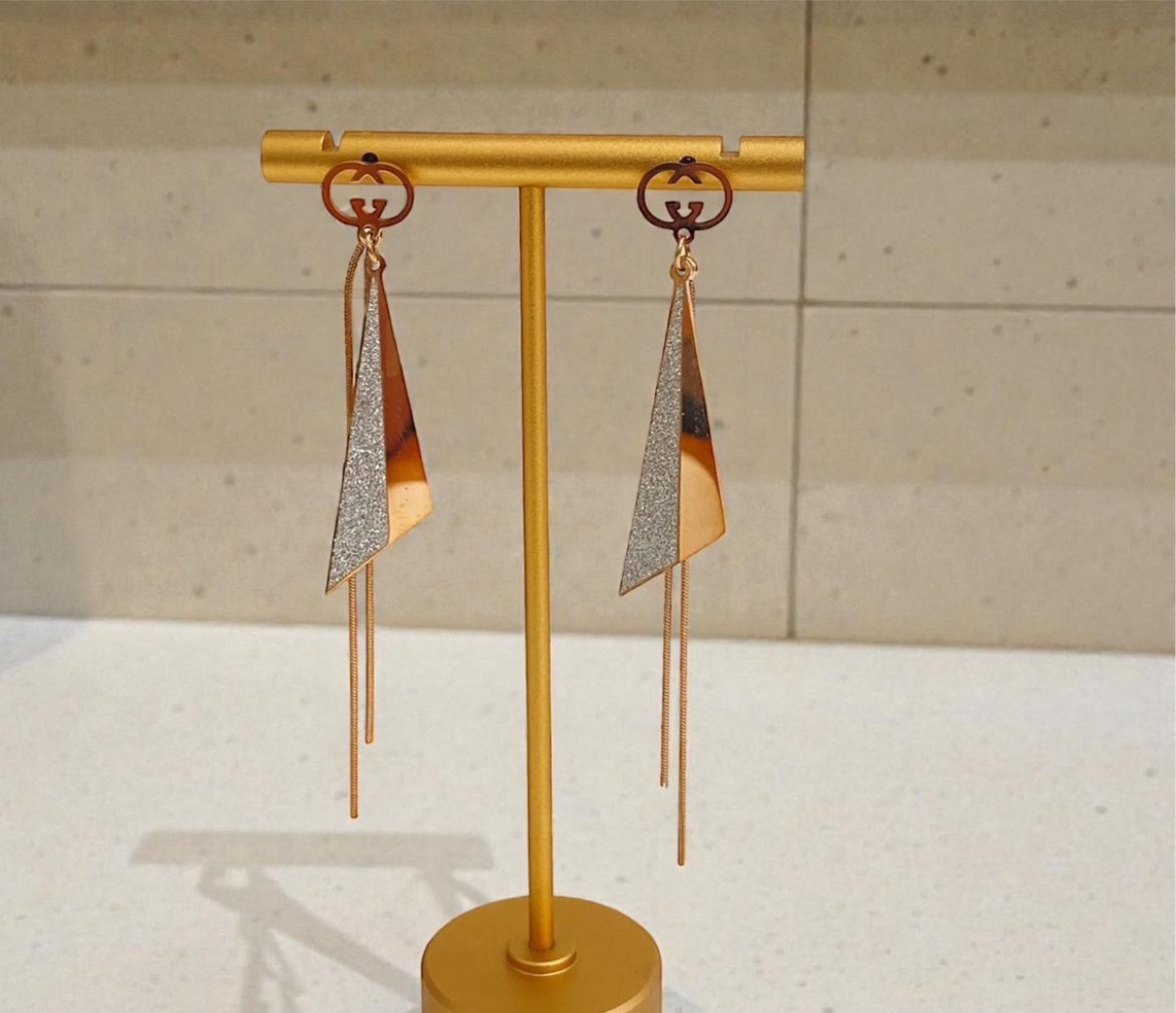SS Earrings - Rose Gold (REER-104)