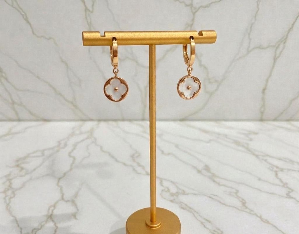 SS Earrings - Rose Gold (REER-105)