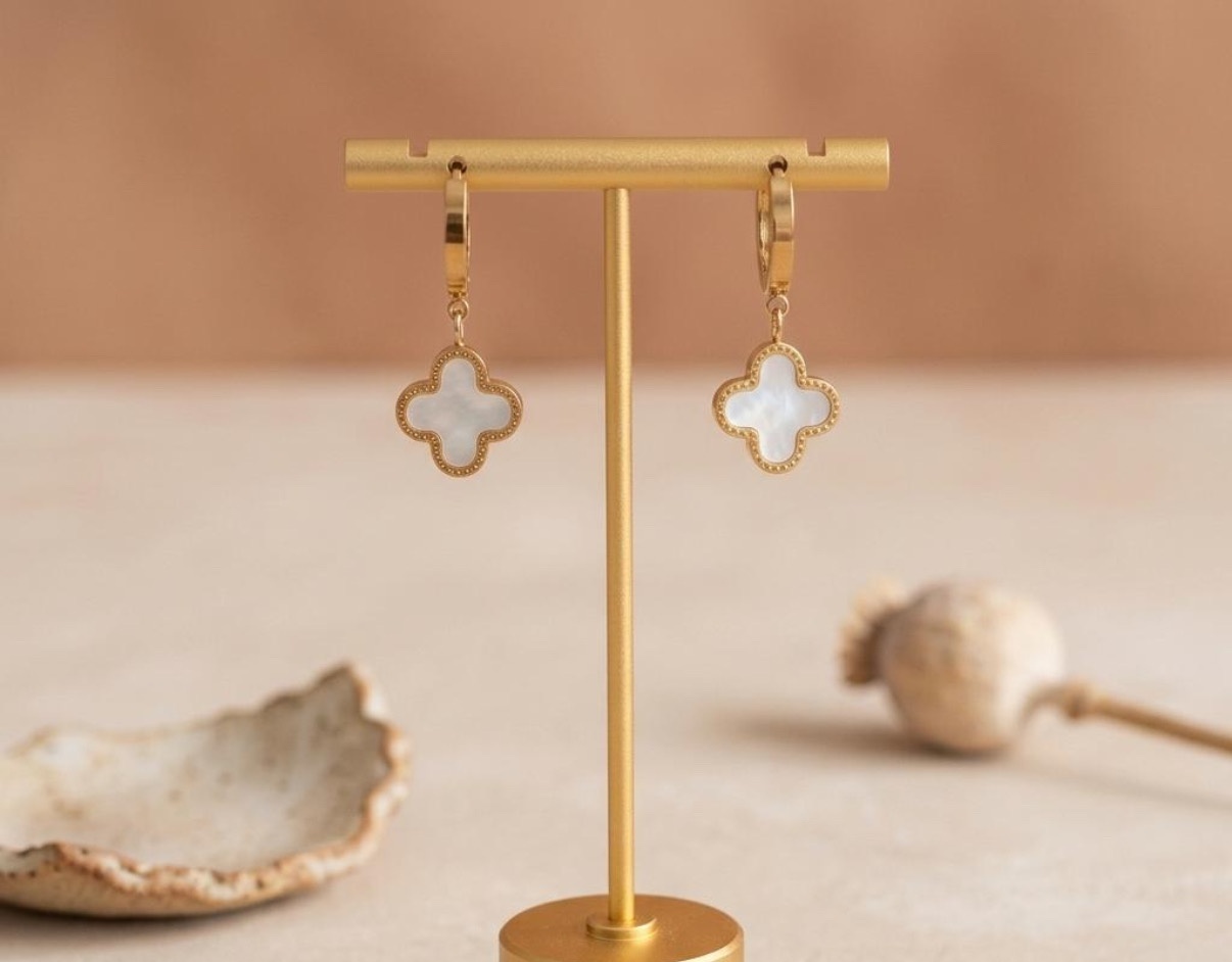 SS Earrings - Rose Gold (REER-106)