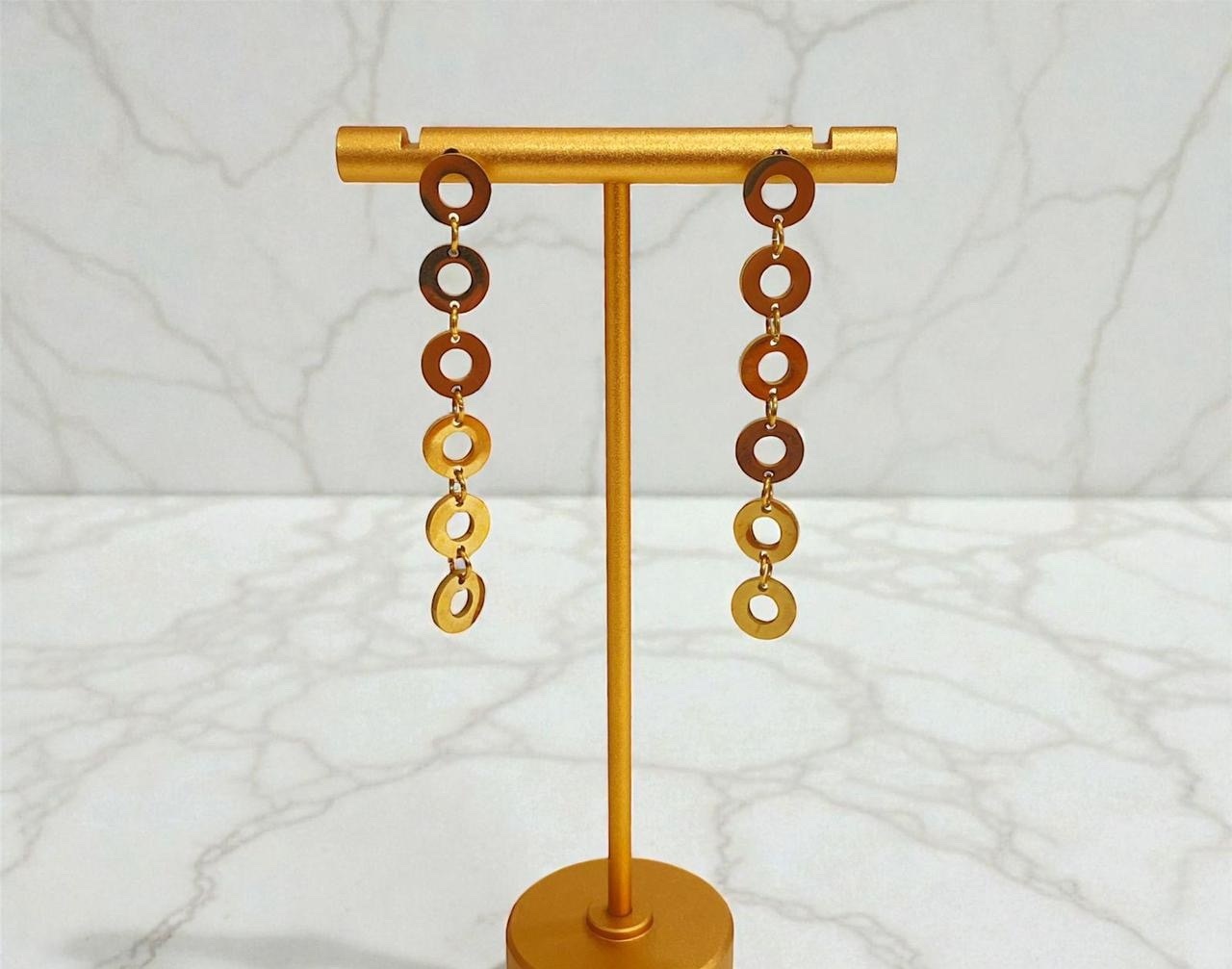 SS Earrings - Rose Gold (REER-109)