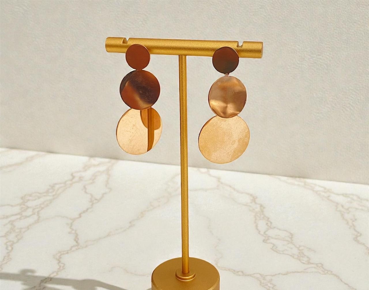 SS Earrings - Rose Gold (REER-116)