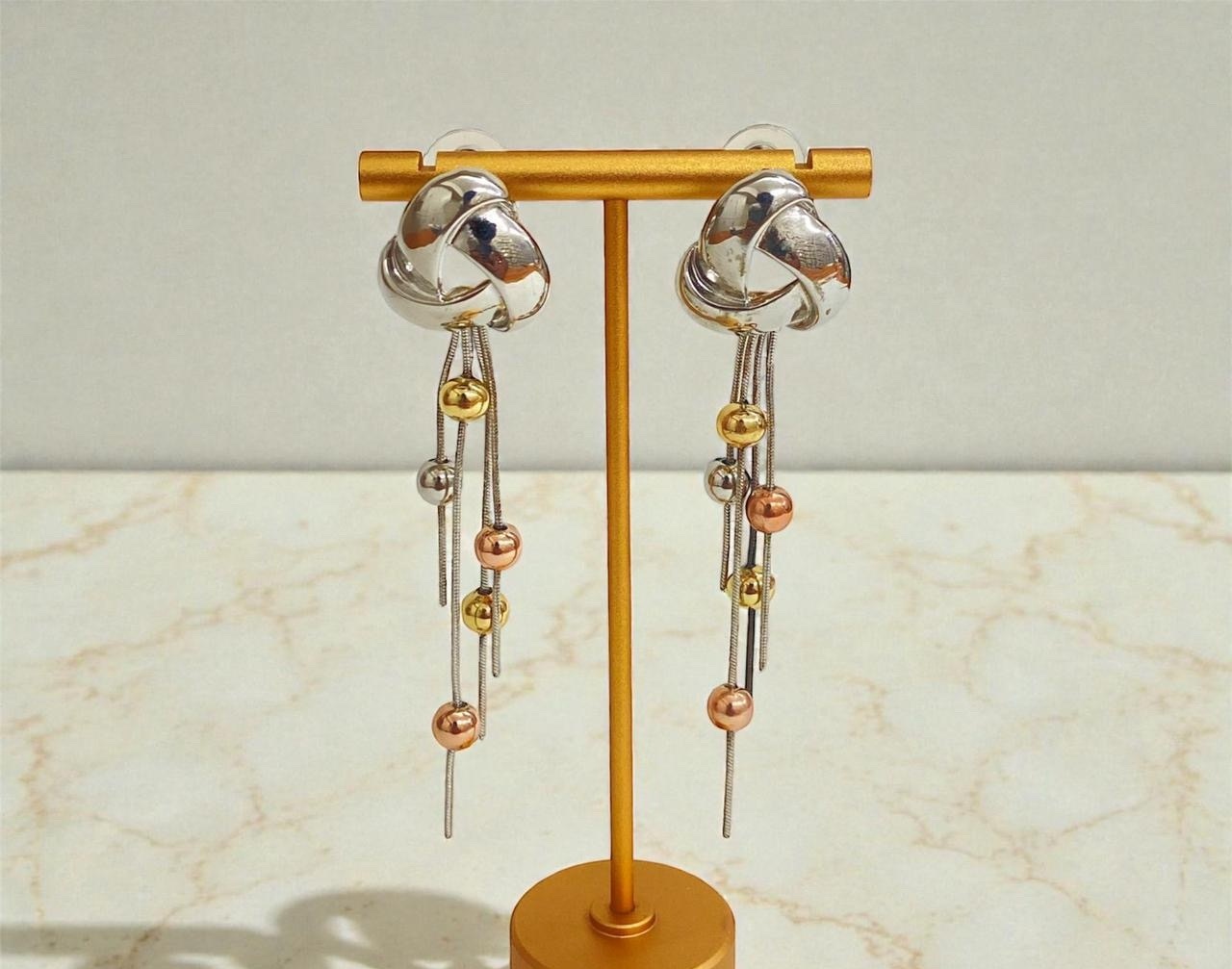 SS Earrings - Rose Gold (REER-124)