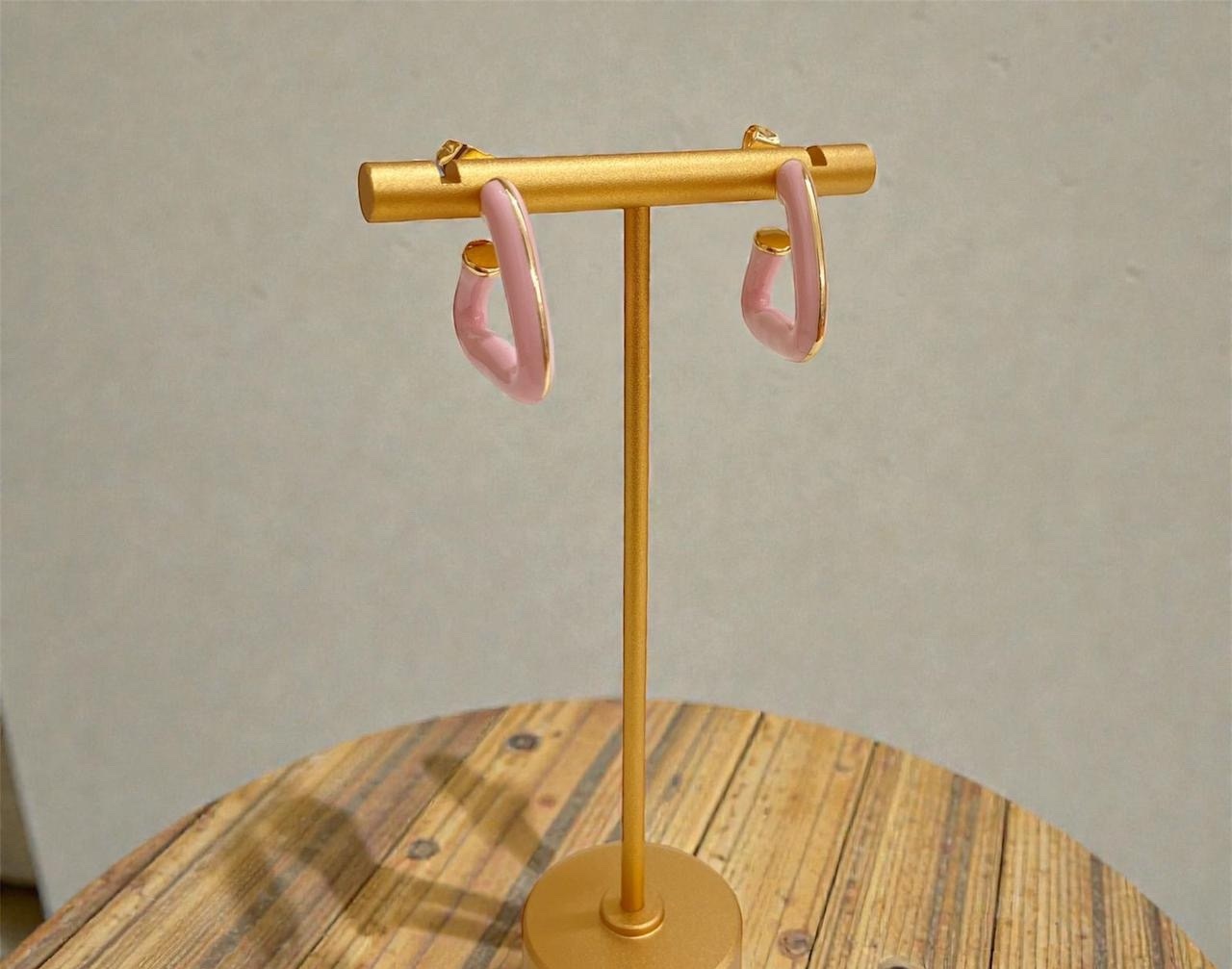 SS Earrings - Rose Gold (REER-130)