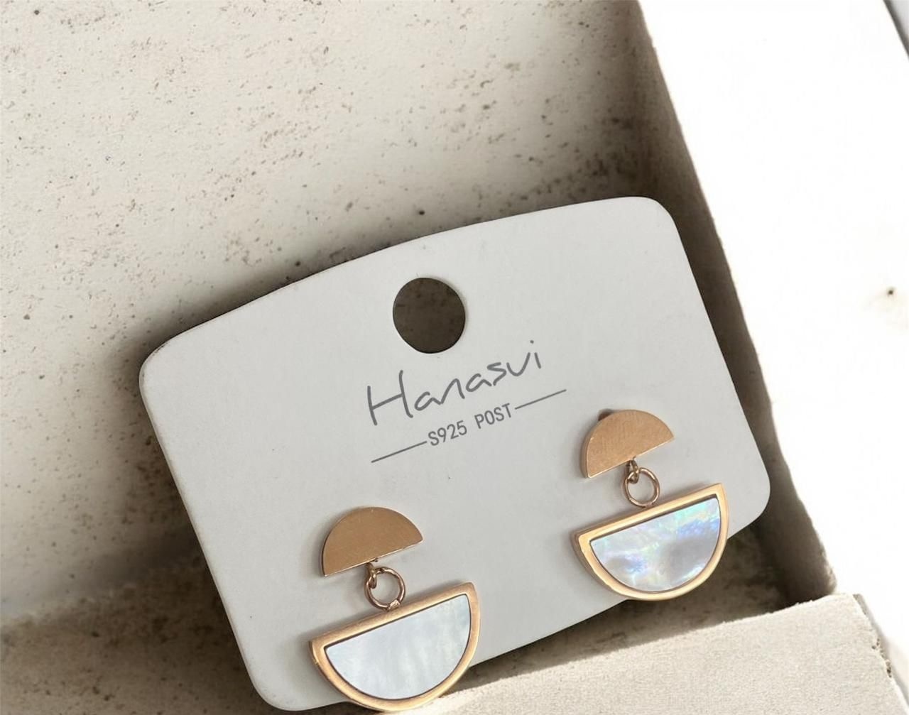 SS Earrings - Rose Gold (REER-52)