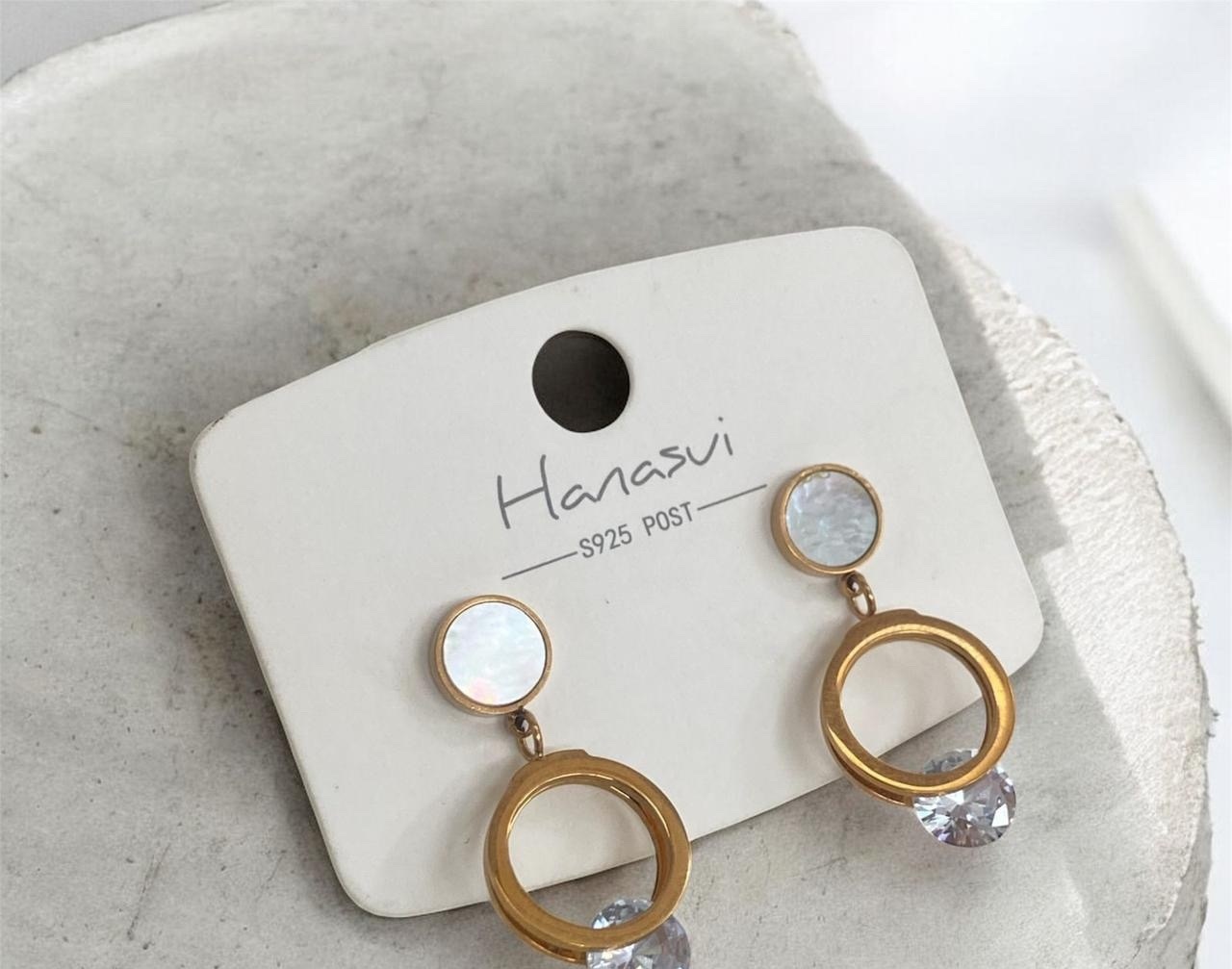 SS Earrings - Rose Gold (REER-54)