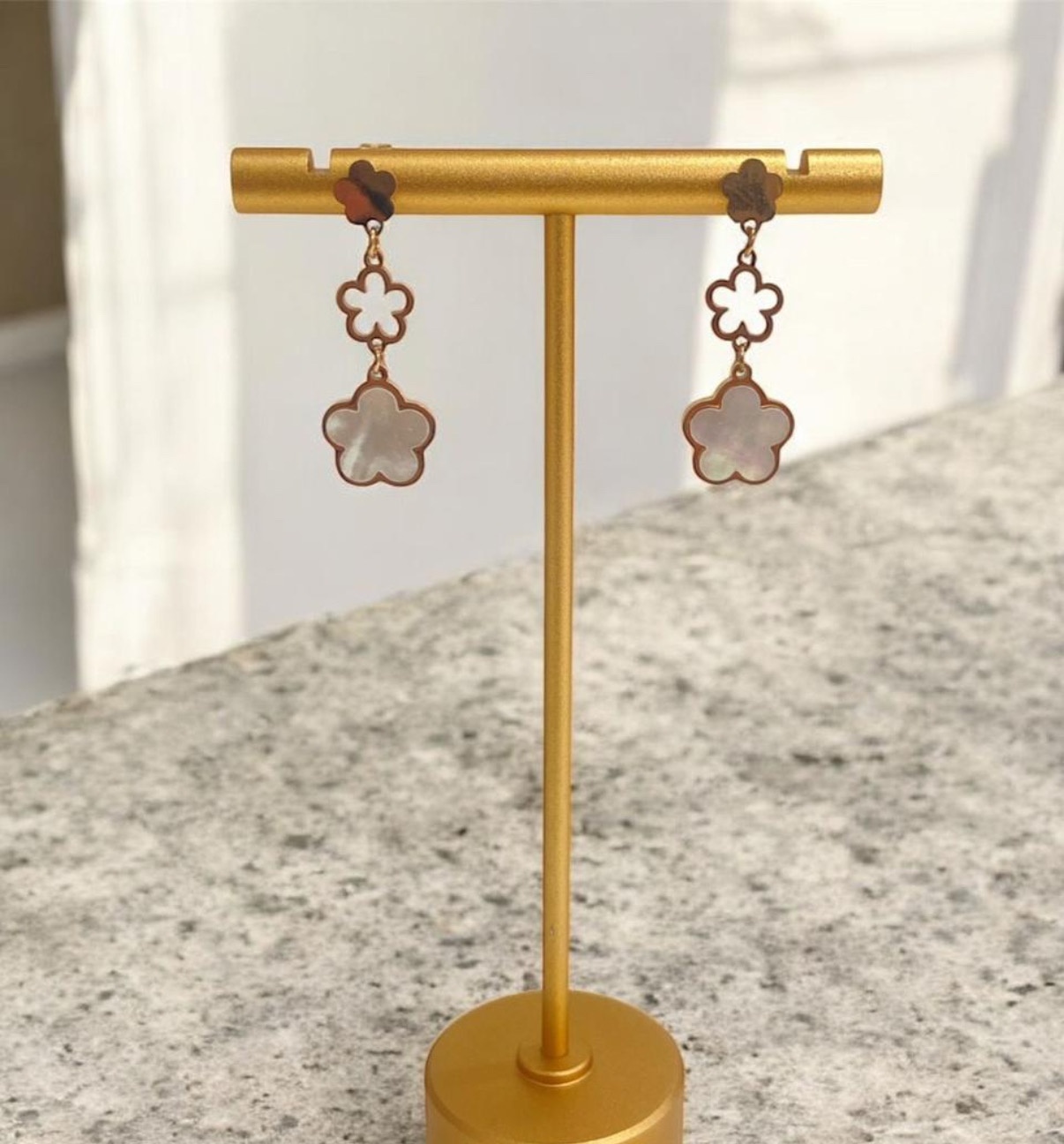 SS Earrings - Rose Gold (REER-59)