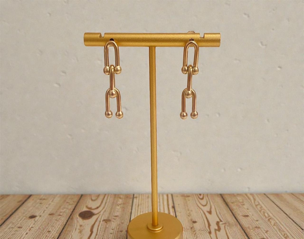 SS Earrings - Rose Gold (REER-83)