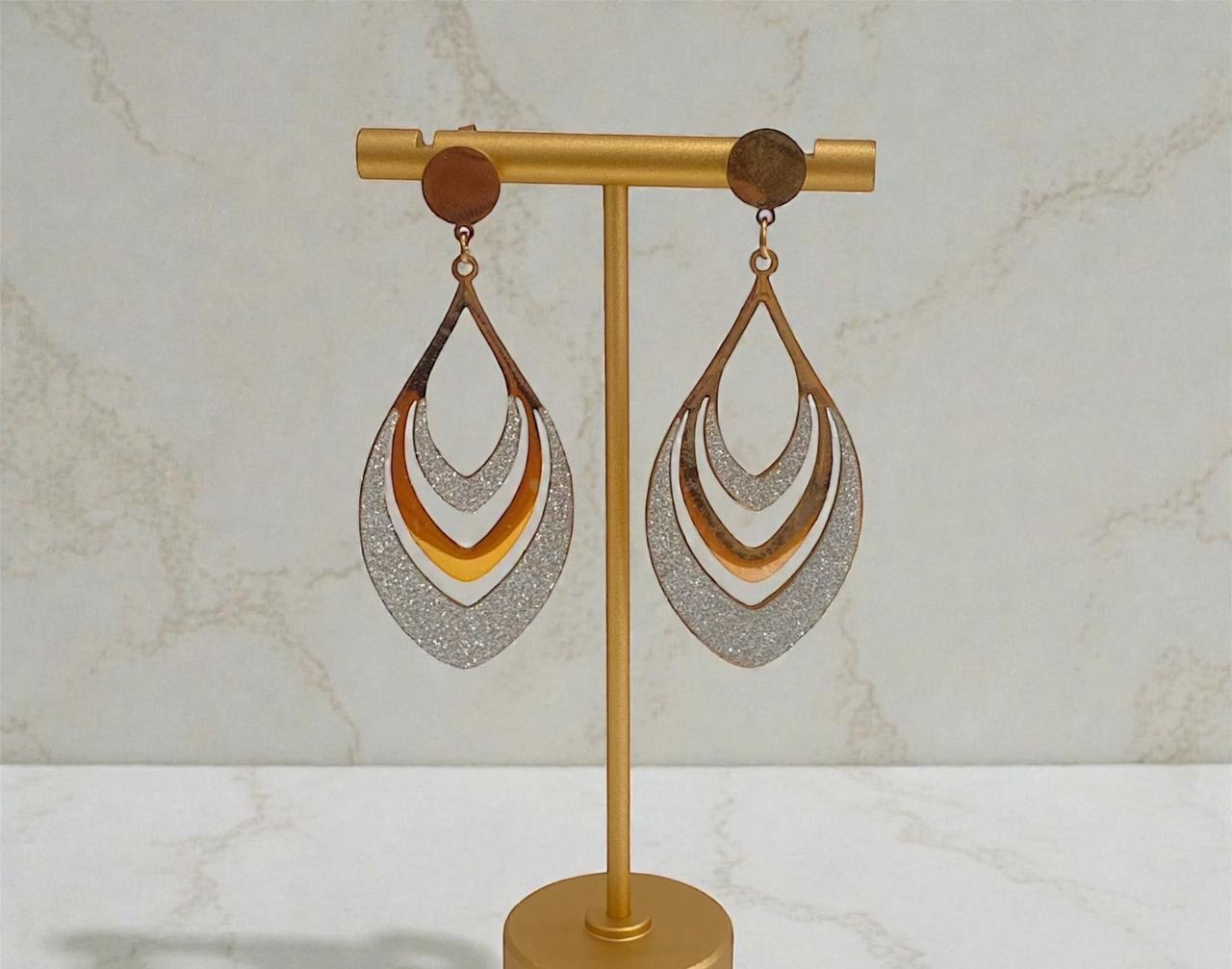 SS Earrings - Rose Gold (REER-88)