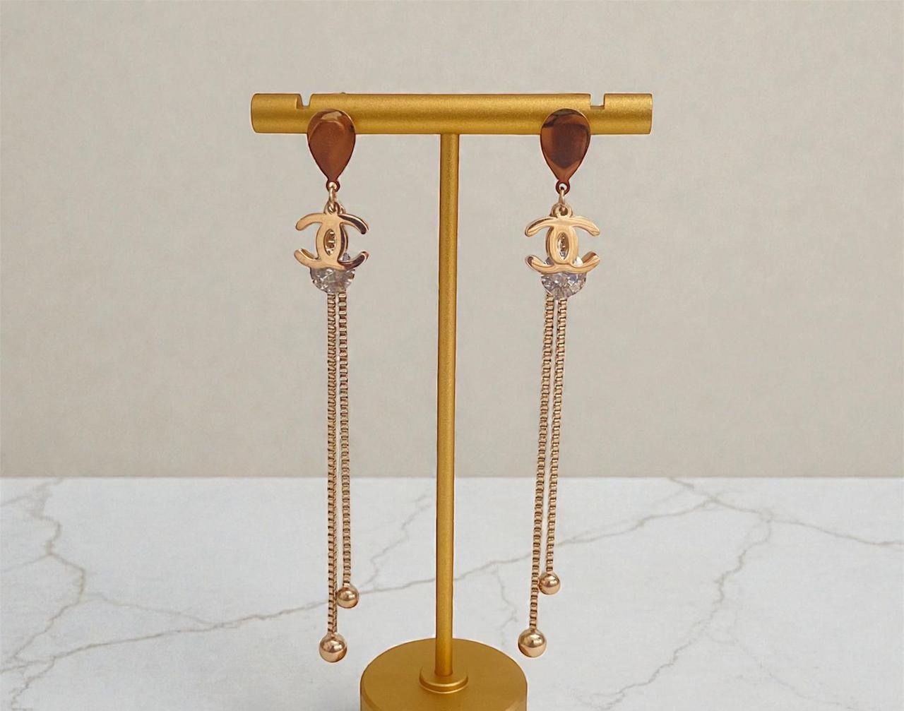 SS Earrings - Rose Gold (REER-93)