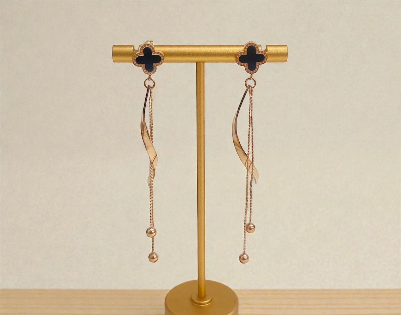 SS Earrings - Rose Gold (REER-95)