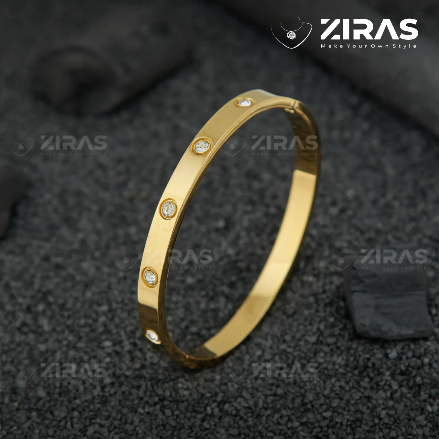 Love Full Diamond Women's Bracelet / Kada