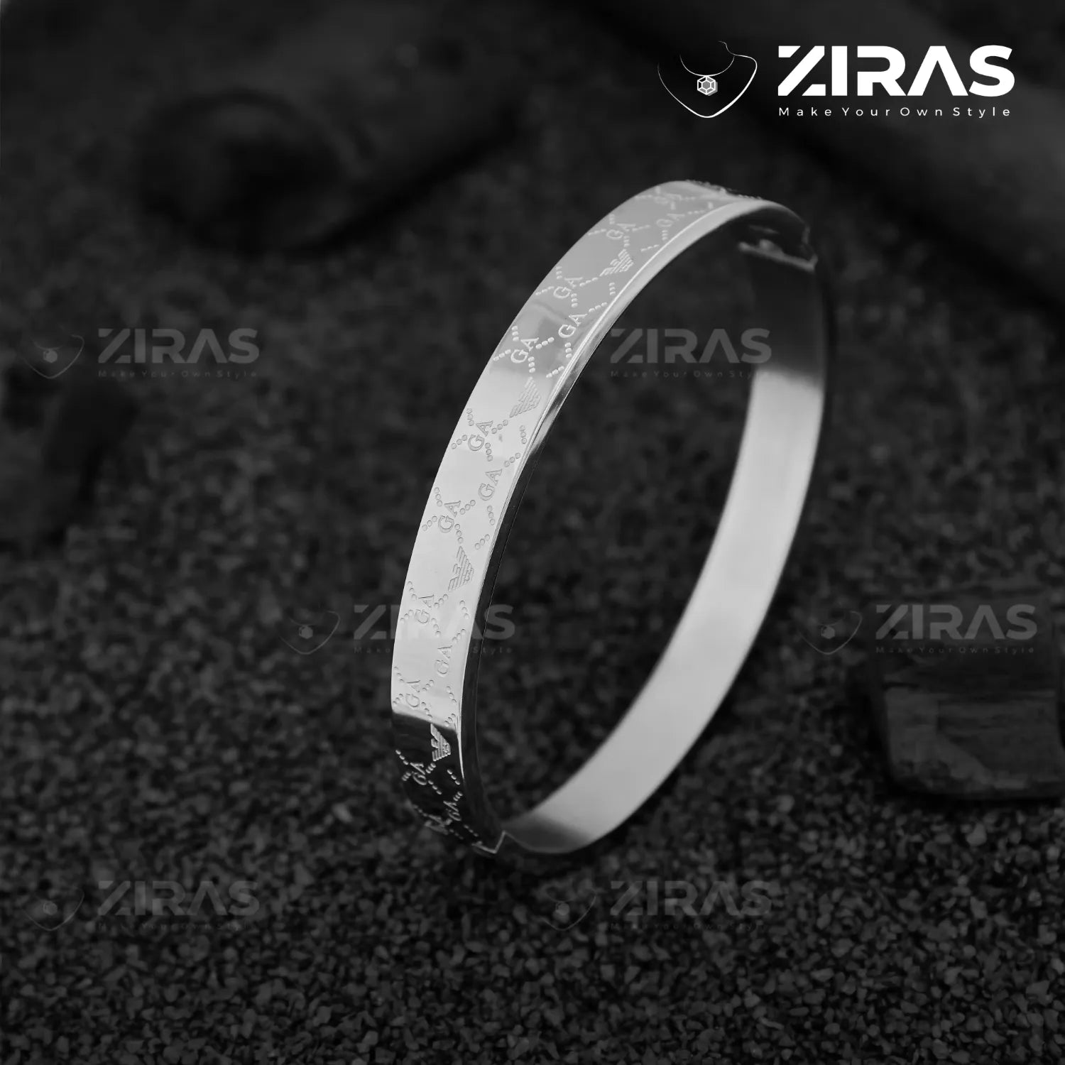 Eagle Cross Luxury Men's Bracelet / Kada